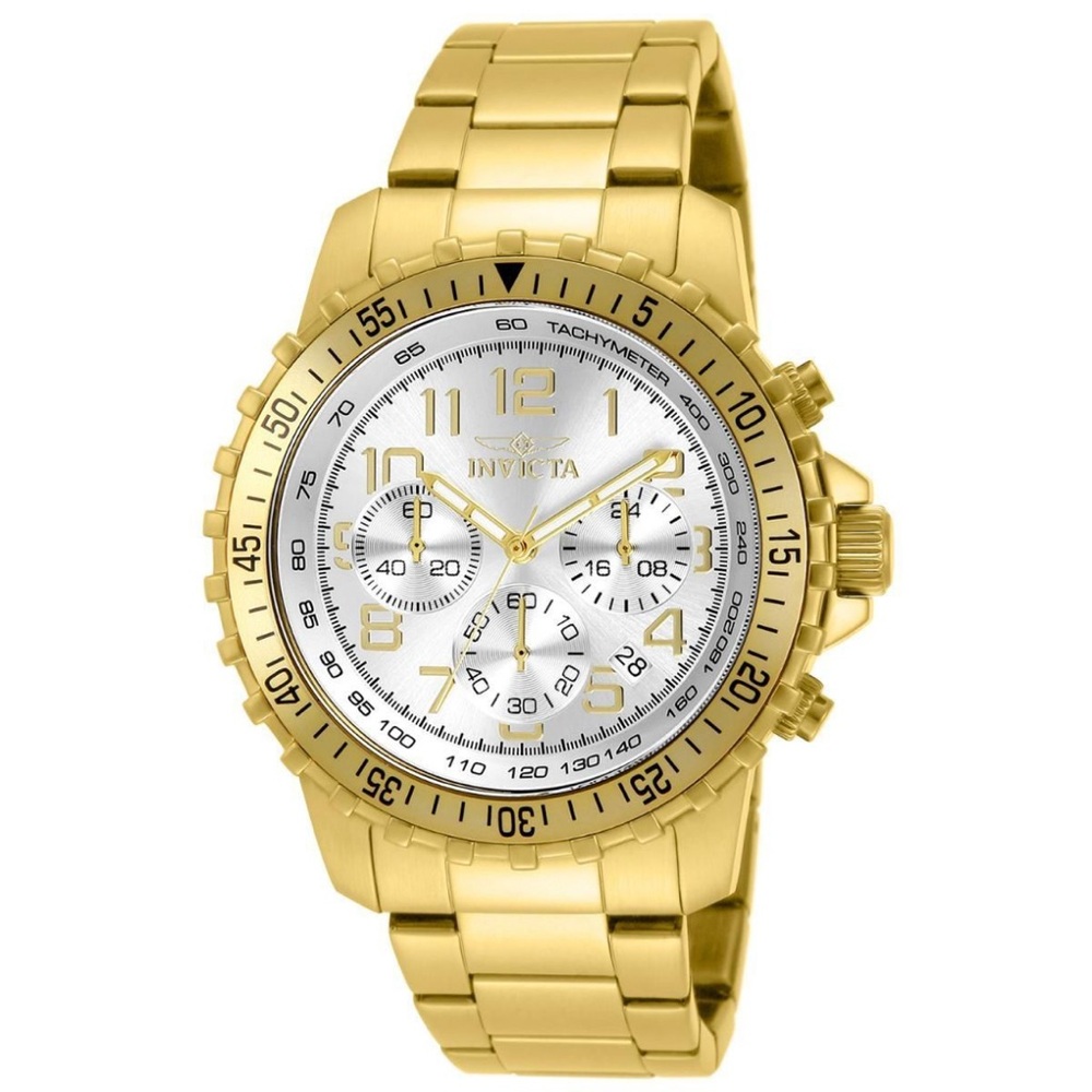 New in Box Invicta Gold Tone Men's Watch - Picture 5 of 5